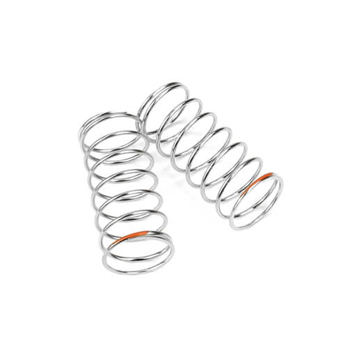 TKR6786 - Tekno – Shock Spring Set (front, 1.3×8.13, 3.62lb/in, 45mm, orange)