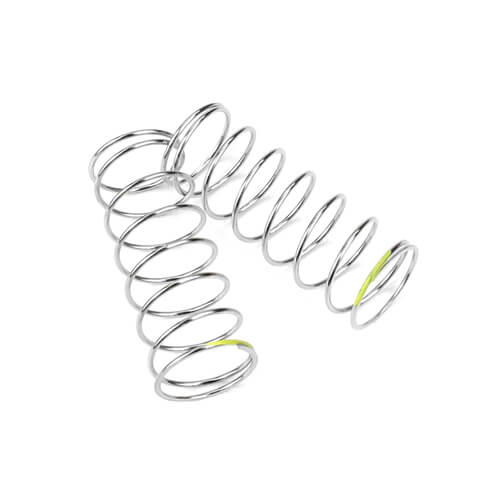 TKR6795 Tekno Shock Spring Set (rear, 1.2×8.25, 2.6lb/in, 53mm, yellow)