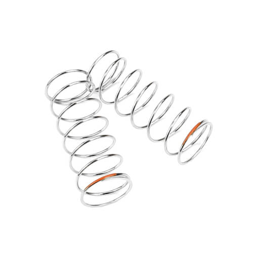 TKR6796 - Tekno – Shock Spring Set (rear, 1.2×7.75, 2.82lb/in, 53mm, orange)