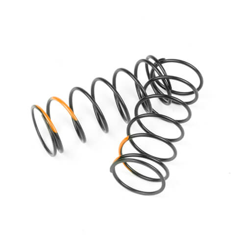 TKR7044 – Shock Spring Set (front, 1.4×7.125, 5.75lb/in, 50mm, orange)