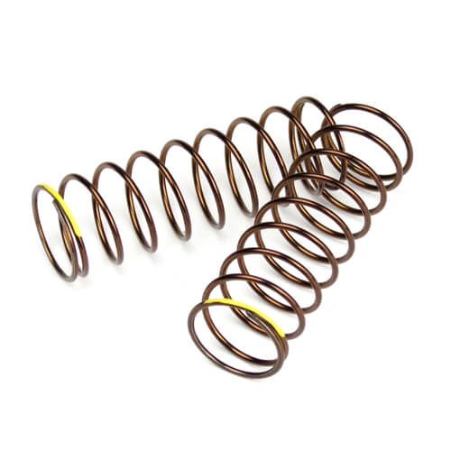 TKR7246 – Shock Spring Set (rear, 1.3×9.375, 3.01lb/in, 63mm, orange)