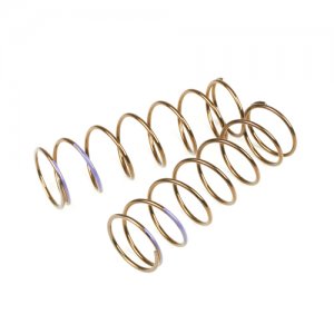 TKR8770 – LF Shock Spring Set (front, 1.6×7.75, 5.98lb/in, 75mm, purple)