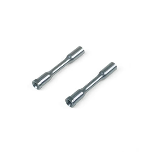 TKR9102A Tekno Steering Posts (aluminum, gun metal ano)