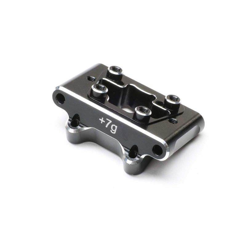 TLR-1066 LOSI Front Pivot Block, Aluminum, Black: 22S Sprint