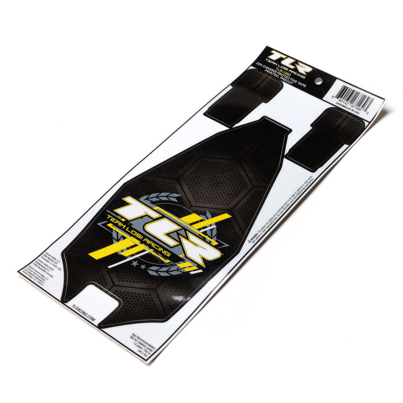 TLR-1260 TLR 22X Chassis Protective Tape, Printed, Precut