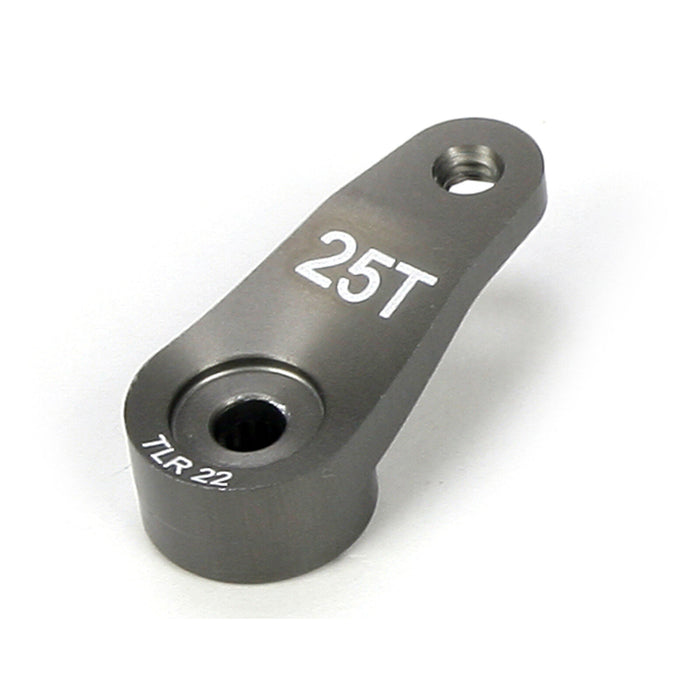 TLR1557 TEAM LOSI RACING Servo Horn, 25T, Aluminum: 22