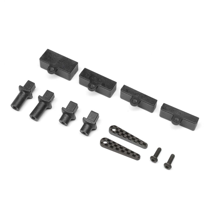 TLR231102 - TLR Carbon Tab Battery Mount Set: 22X-4