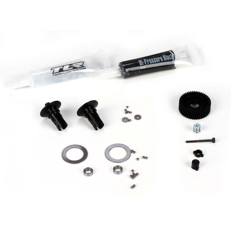 TLR232000 TLR Complete Ball Diff, Tungsten Balls: 22, 22T, 22SCT