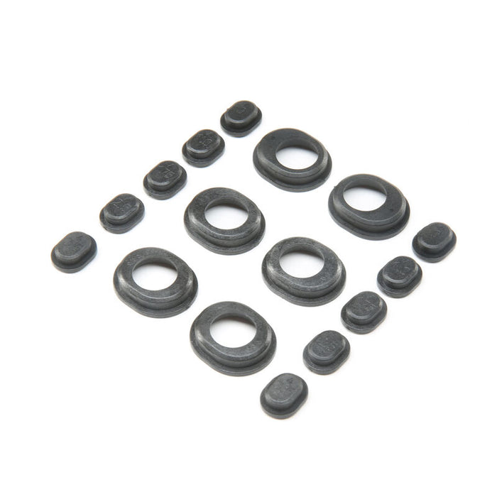 TLR232073 TLR Diff Height Insert Set, Laydown Gear Case: 22