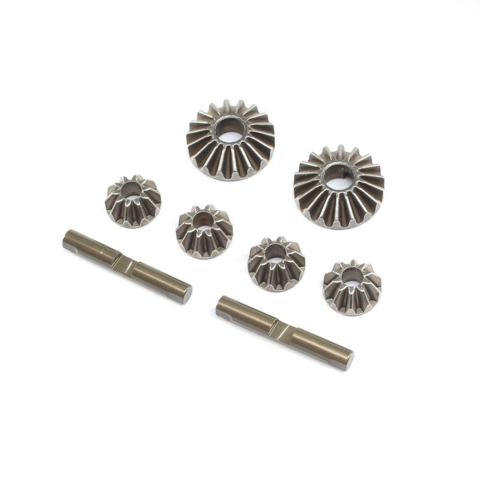 TLR232129 TLR Diff Gear & Cross Pin Set Metal: 22X-4