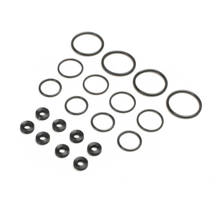 TLR233060 TLR Seal Set, X-Rings, G3 3mm V2 (4 shocks)