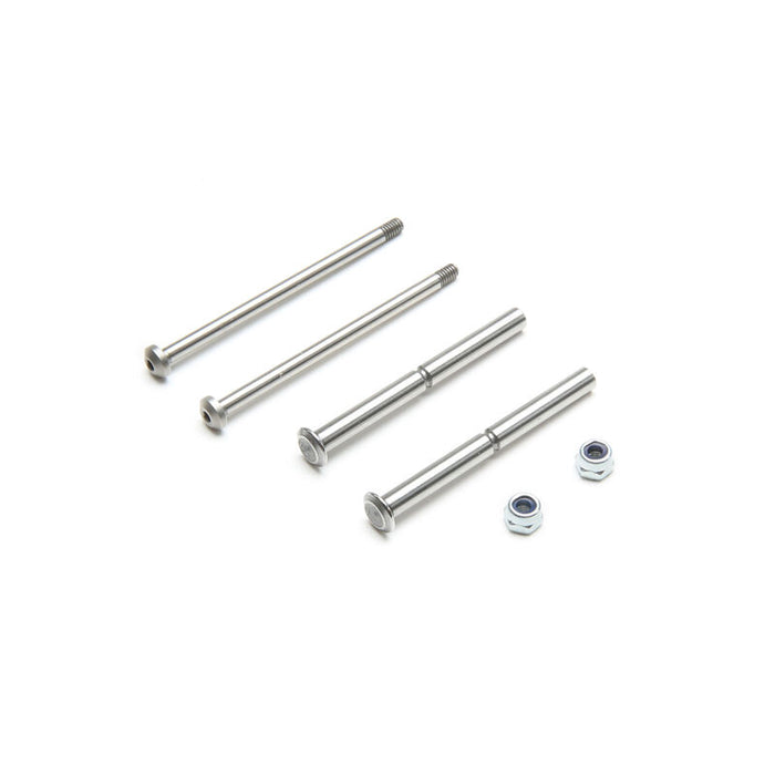 TLR234098 TLR Front Hinge Pin and King Pin Set, Polished: All 22, 22 5.0