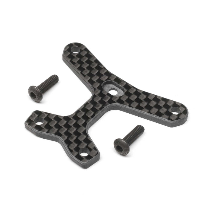 TLR331057 TLR 22X-4 Carbon Front Top Brace, Medium Flex