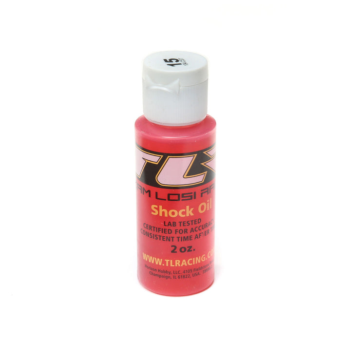 TLR74000 SILICONE SHOCK OIL, 15WT, 104CST, 2OZ