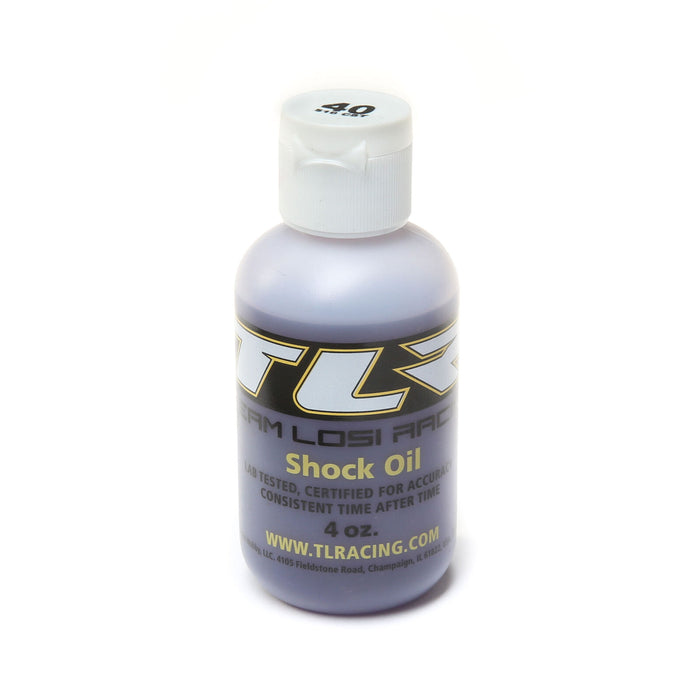 TLR74025 SILICONE SHOCK OIL, 40WT, 516CST, 4OZ