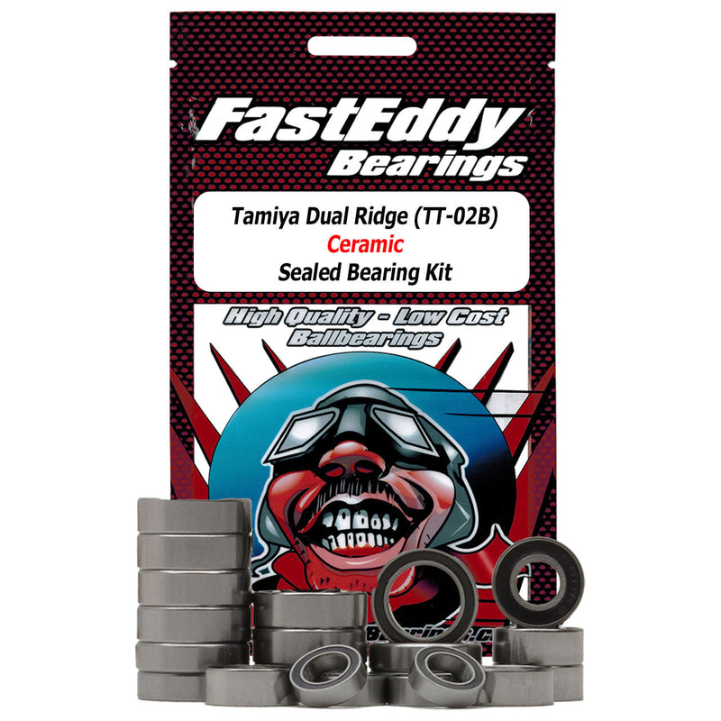 Tamiya Dual Ridge TT-02B Ceramic Sealed Bearing Kit