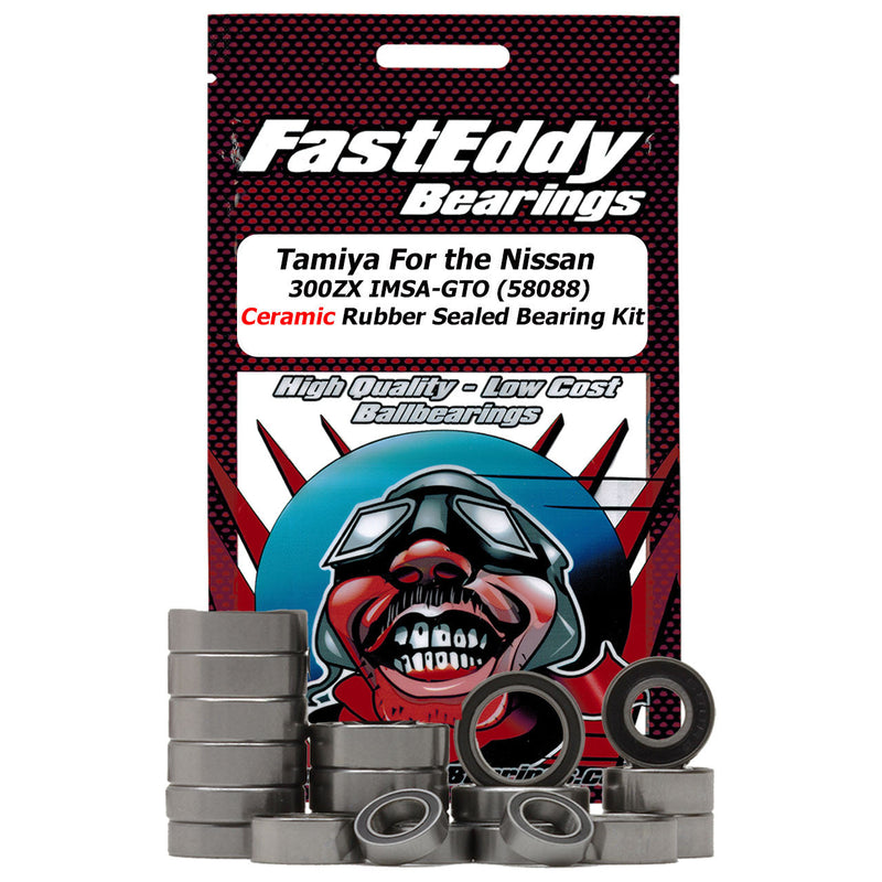 Tamiya Nissan 300ZX IMSA-GTO 58088 Ceramic Rubber Sealed Bearing Kit