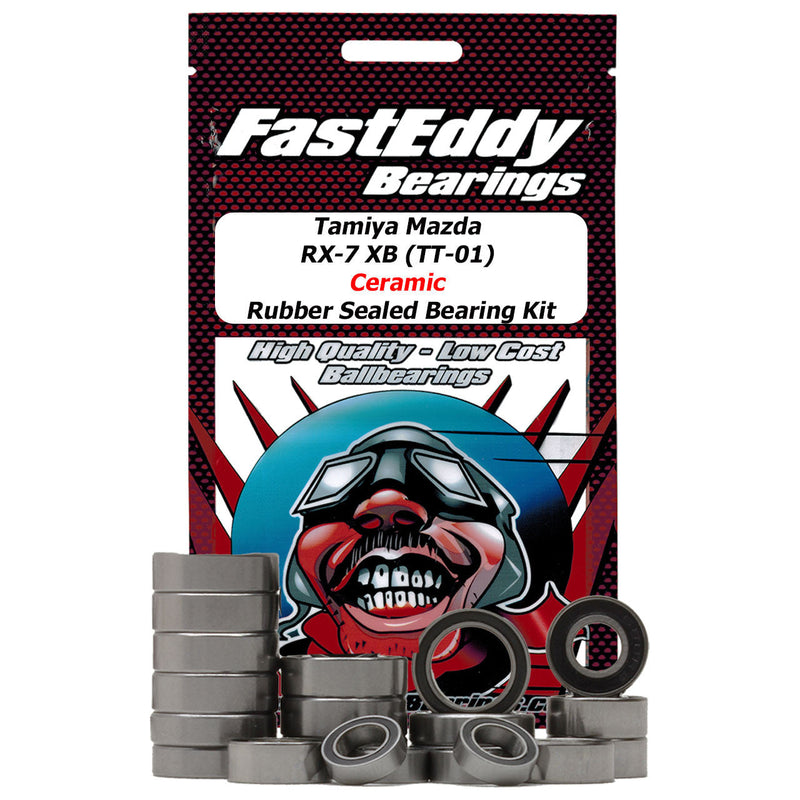 Tamiya RX-7 XB TT-01 Ceramic Rubber Sealed Bearing Kit