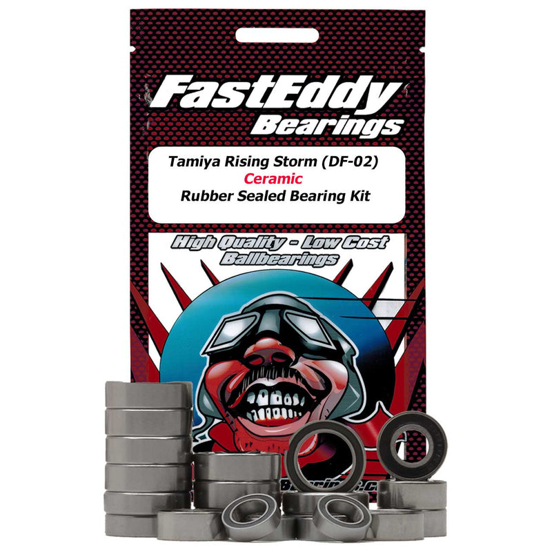 Tamiya Rising Storm DF-02 Ceramic Rubber Sealed Bearing Kit