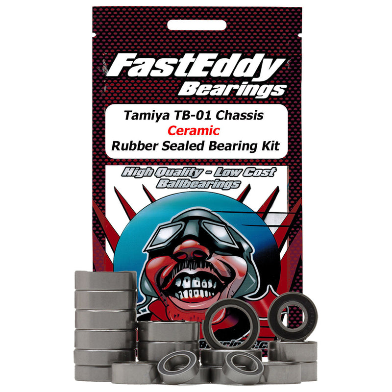 Tamiya TB-01 Chassis Ceramic Rubber Sealed Bearing Kit