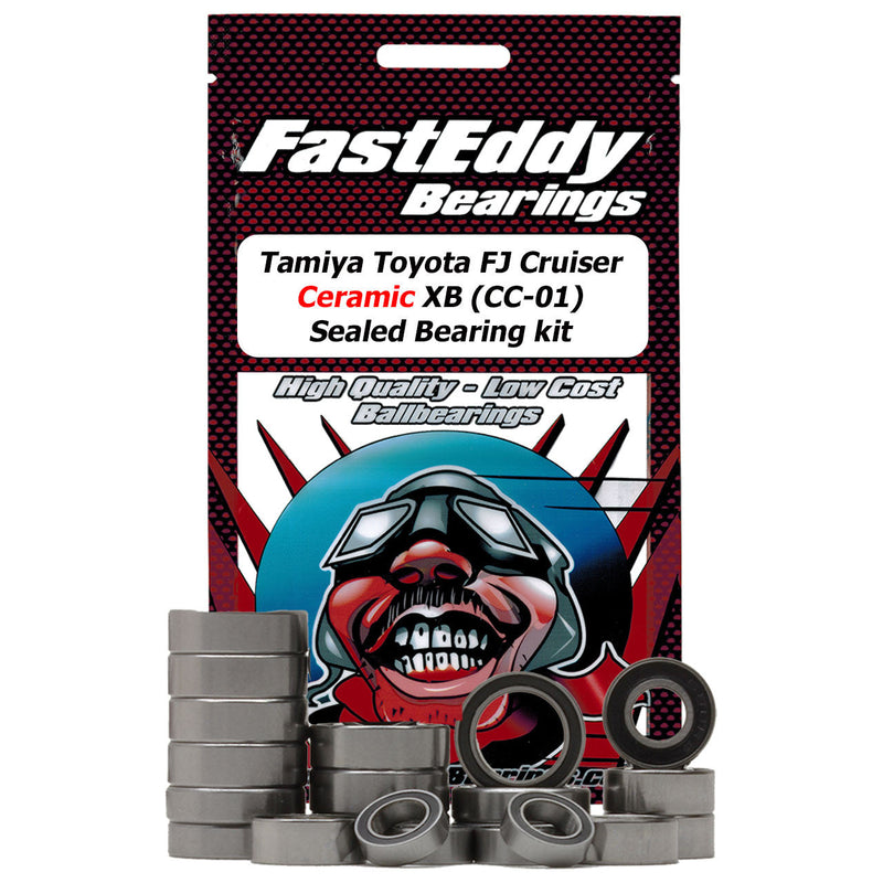 Tamiya Toyota FJ Cruiser XB CC-01 Ceramic Rubber Sealed Bearing Kit