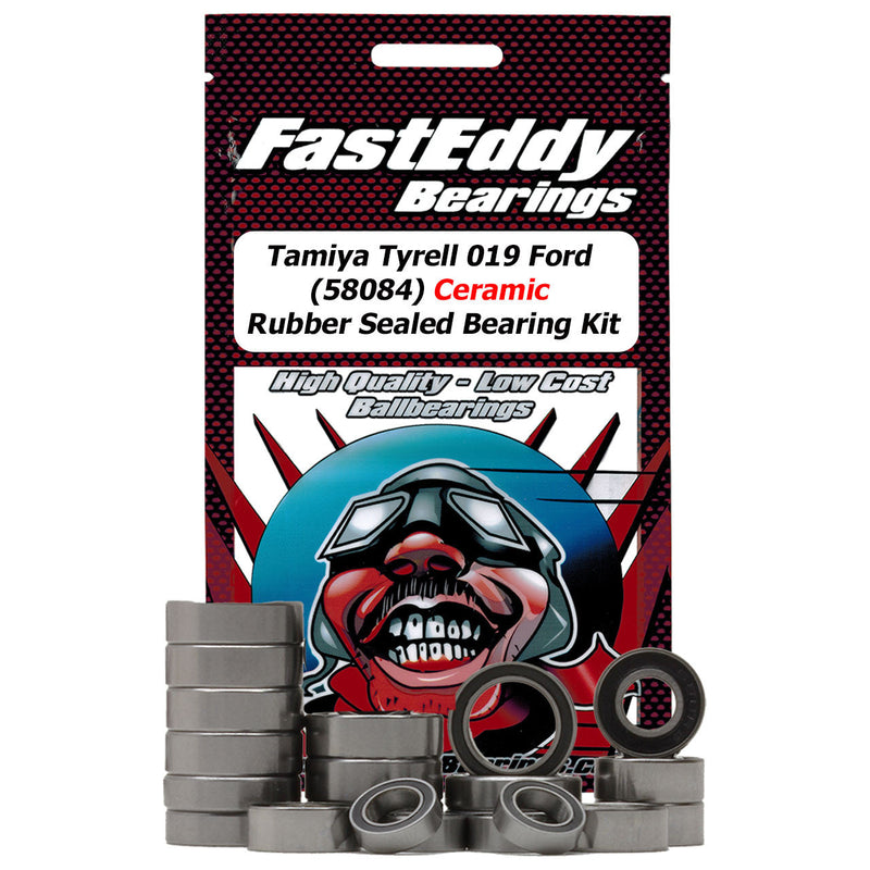 Tamiya Tyrell 019 Ford 58084 Ceramic Rubber Sealed Bearing Kit