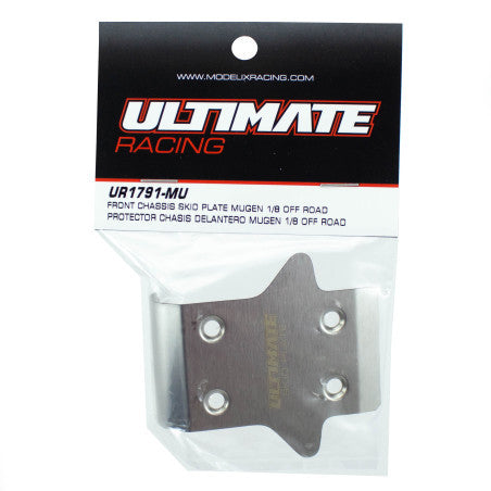 UR1791-MU Ultimate Racing Front Chassis Skid Plate Mugen 1/8 Off Road