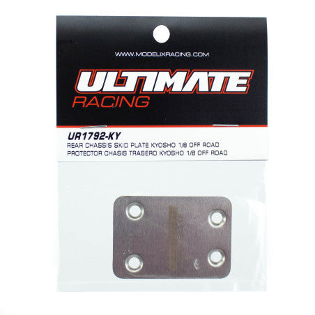 UR1792-KY Ultimate Racing Rear Chassis Skid Plate Kyosho 1/8 Off Road