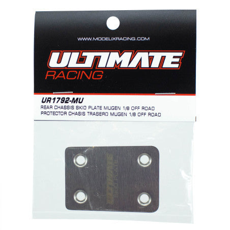 UR1792-MU Ultimate Racing Rear Chassis Skid Plate Mugen 1/8 Off Road
