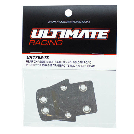 UR1792-TK Ultimate Racing Rear Chassis Skid Plate Tekno 1/8 Off Road