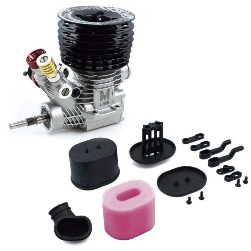 UR3401-MXZ Ultimate Racing MXZ .21 Nitro Racing Engine with AirMax Filter