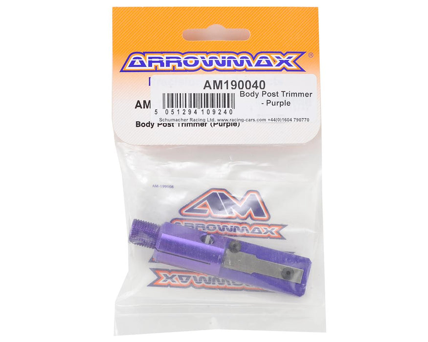 AM190040 Arrowmax Body Post Trimmer (Purple)