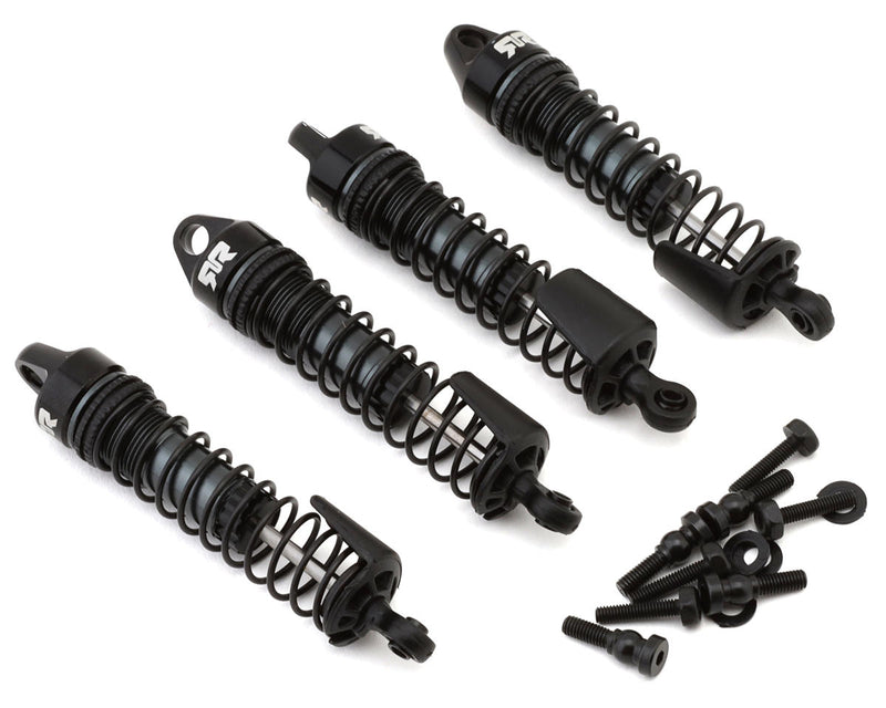 ARA-2614 Arrma Grom Aluminum 71mm Oil-Filled Threaded Shocks (Grey) (4) (Gorgon/Quake) (500cSt)