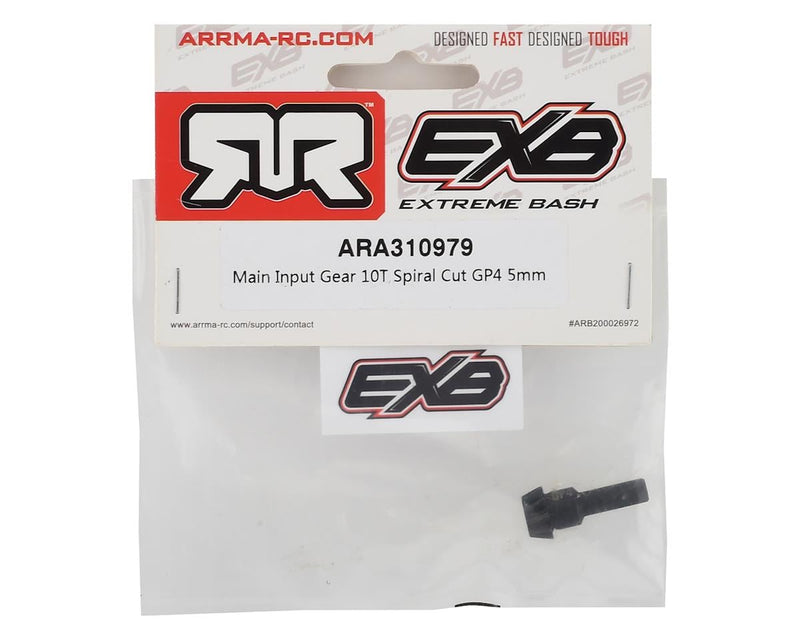 ARA310979 Arrma Kraton EXB GP4 Spiral Cut Main Input Gear (10T)