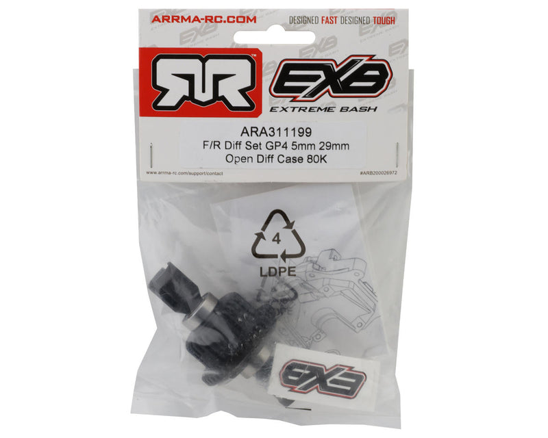 ARA311199 Arrma Big Rock/Kraton 6S Differential Set (Front/Rear)