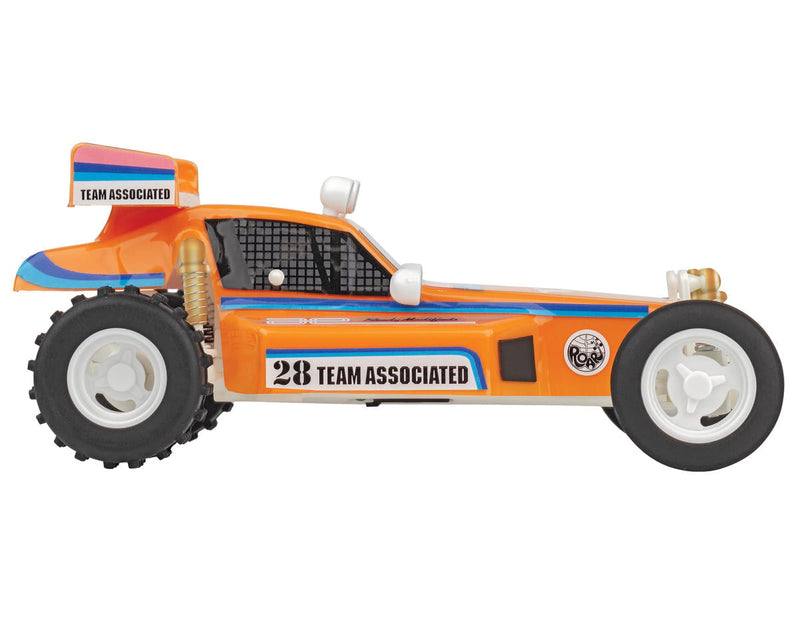 20166 Team Associated RC28 Zoom 1/28 RTR 2WD Micro RC10 Buggy w/2.4GHz Radio, Integrated Battery & USB-C Cable
