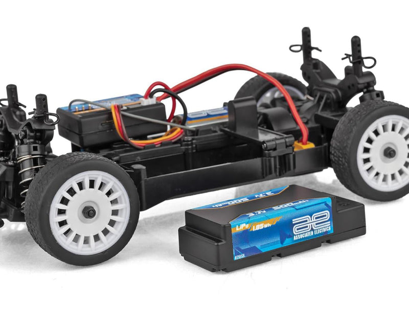 20210 Team Associated RC24 Zoom 1/24 RTR 4WD Electric Micro Rally Car w/2.4GHz Radio, Battery & USB-C Cable
