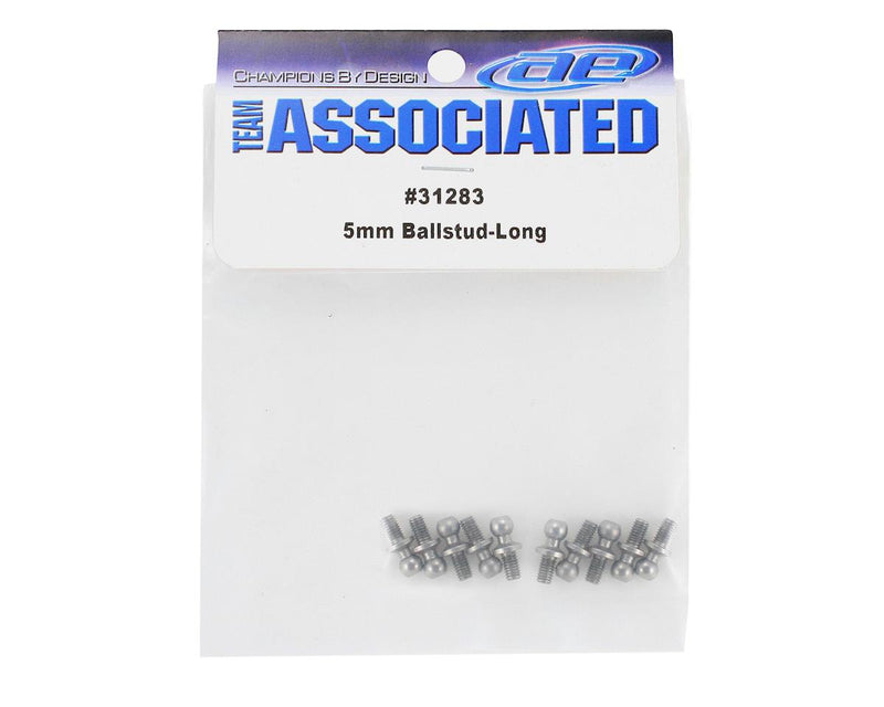 31283 Team Associated 5mm Long Ball Stud (10)