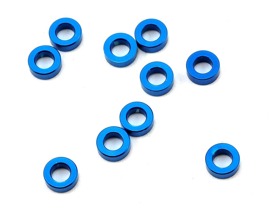 31383 Team Associated 5.5x2.0mm Aluminum Ball Stud Washer (Blue) (10)