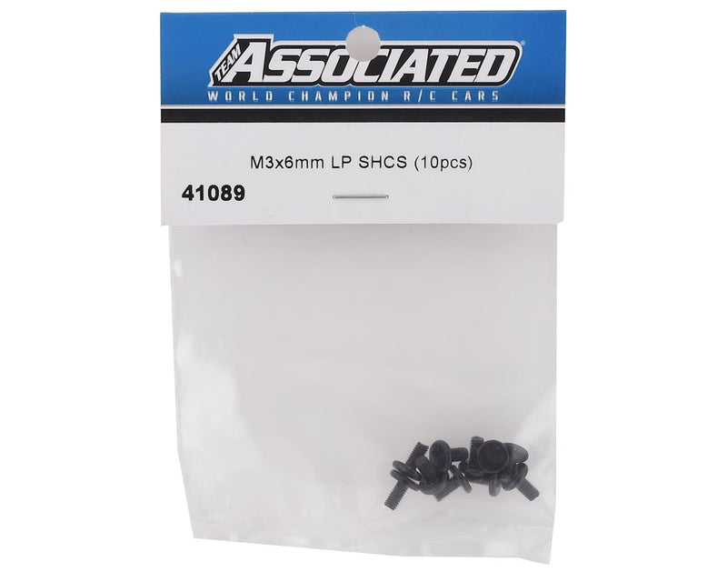 41089 Team Associated 3x6mm LP Head Screws (10)