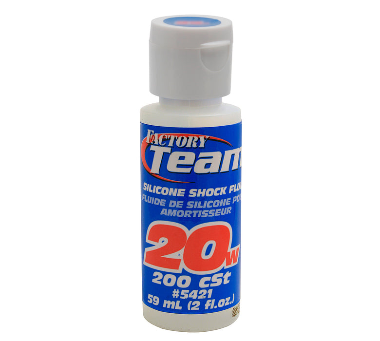 5421 Team Associated 20Wt Silicone Shock Oil, 2oz