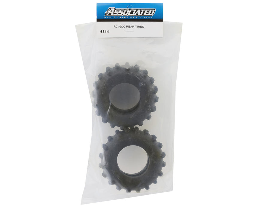 6314 Team Associated RC10CC Rear Tires (2)