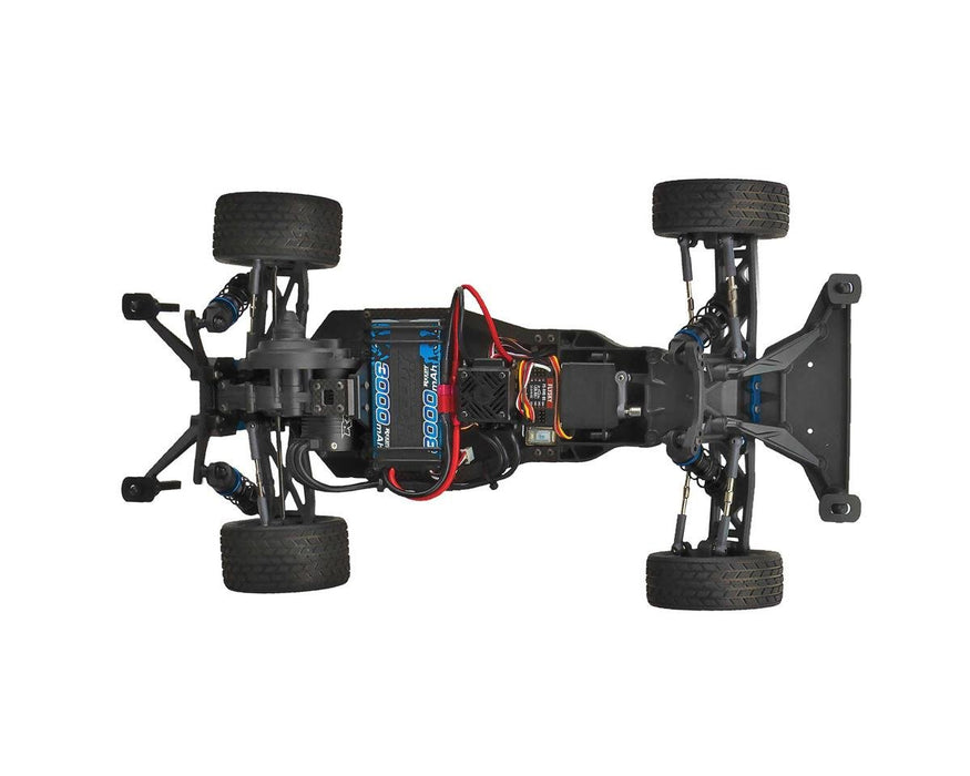 70033 Team Associated SR10M RTR Electric Brushless 2WD Dirt Oval Car (Blue) w/2.4GHz Flysky FS-G4P Radio