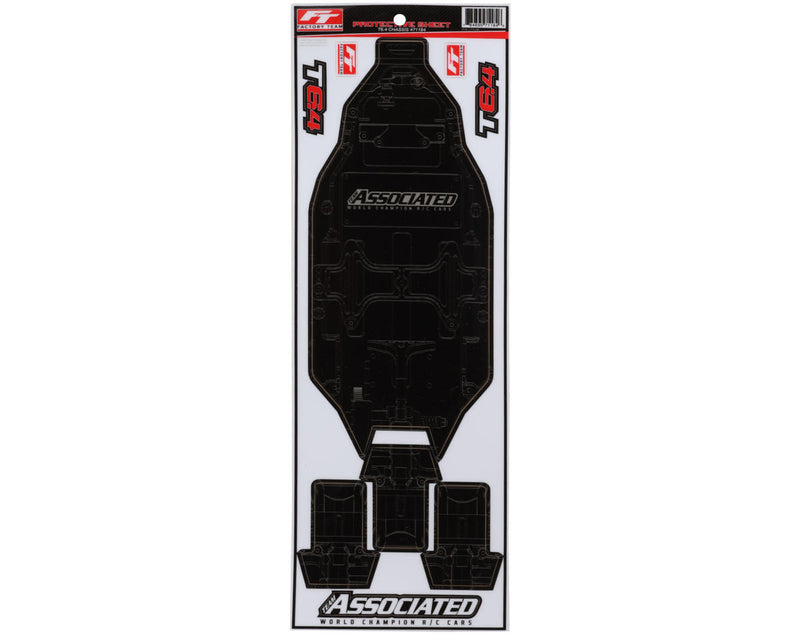 Team Associated 71184 RC10T6.4 Factory Team Chassis Protective Sheet (1)