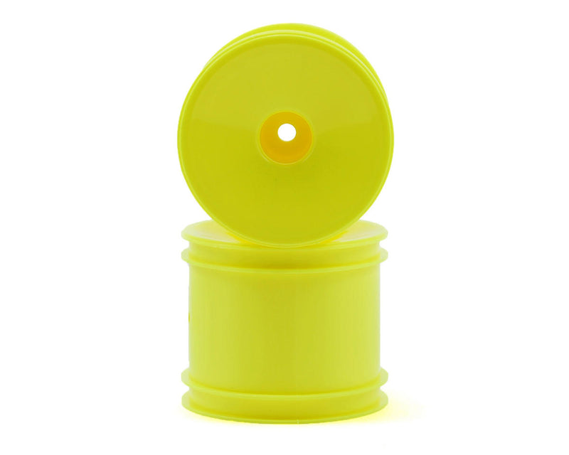 7853 Team Associated 2wd Truck Wheels 2.2, 12mm Hex Yellow