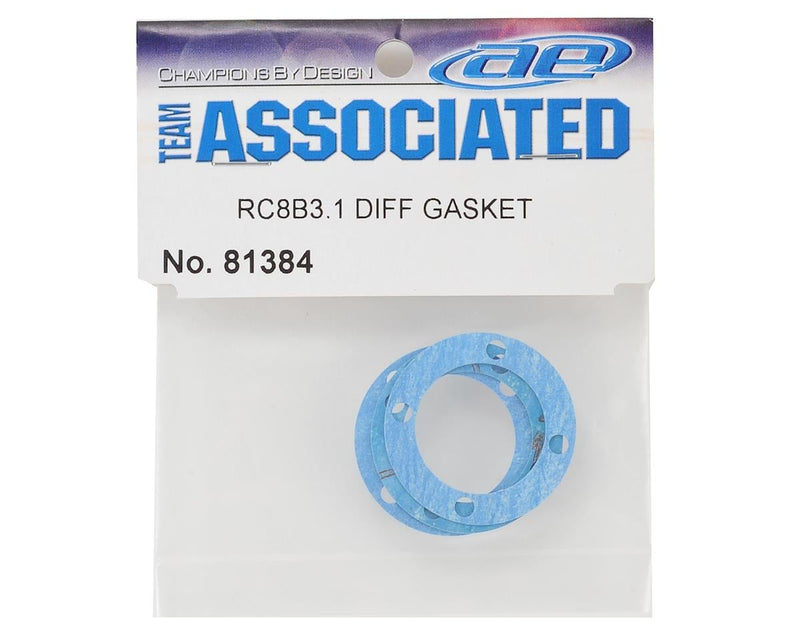 81384 Team Associated RC8B3.1 Differential Gaskets (3)