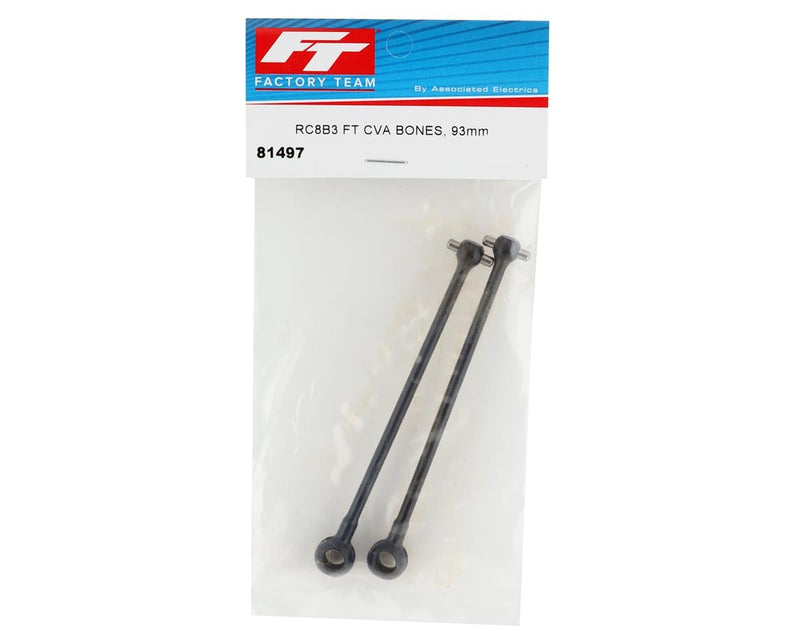 81497 Team Associated Factory Team RC8B4/RC8B4e 93mm CVA Bones (2)