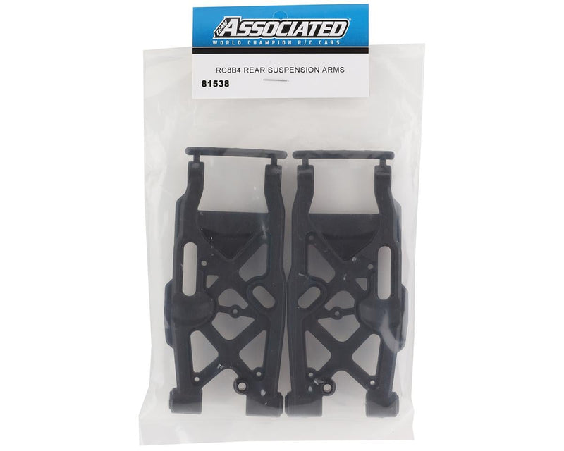 81538 Team Associated RC8B4/RC8B4e Rear Suspension Arms (2)
