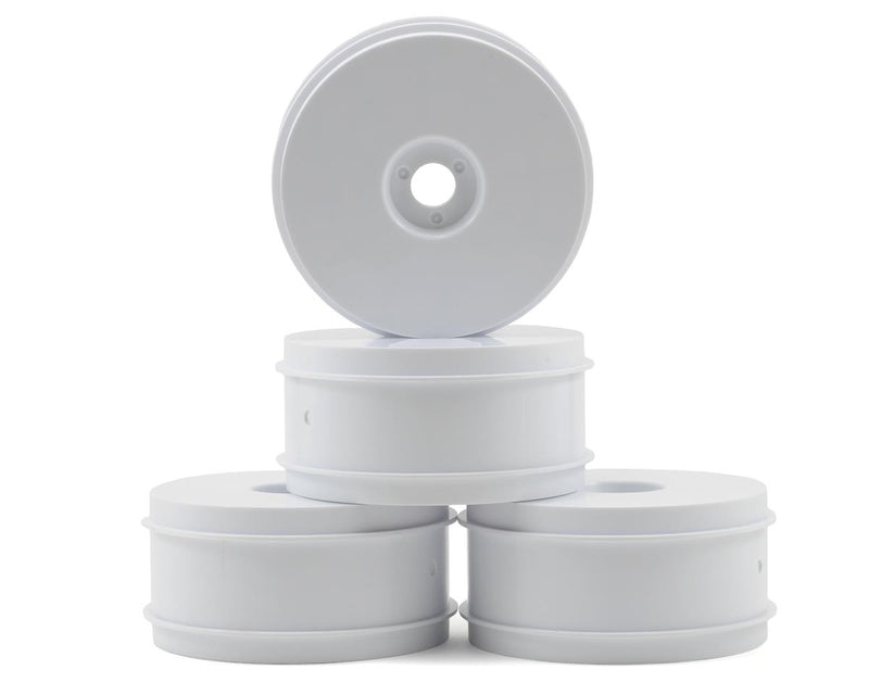 89296 Team Associated 1/8 Buggy Wheels 83mm; 17mm hex, WHITE