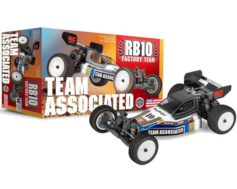 90060 Team Associated RB10 Factory Team Retro 1/10 2WD Electric Off-Road Buggy Kit